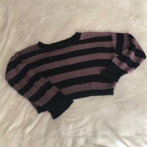 Cropped color block sweater from Urban Outfitters